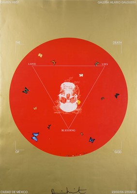 Lot 28 - Damien Hirst (British 1965-), 'Death of God, Galeria Hilario Galguera', 2006