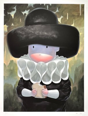 Lot 51 - Giorgiko (Collaboration), 'Jester On Lunch Break', 2022