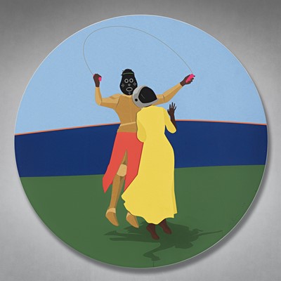 Lot 45 - Dennis Osadebe (Nigerian 1991-), 'Irreverence', 2021