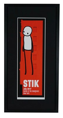 Lot 202a - Stik (British 1979-), 'Avenue Of The Immigrants', 2017