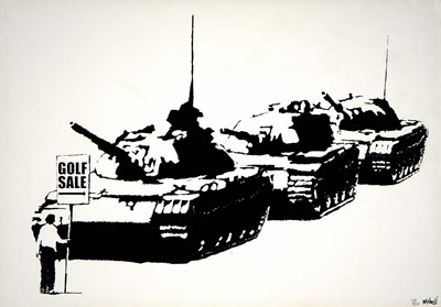 Lot 264 - Banksy (British 1974-), 'Golf Sale', 2003
