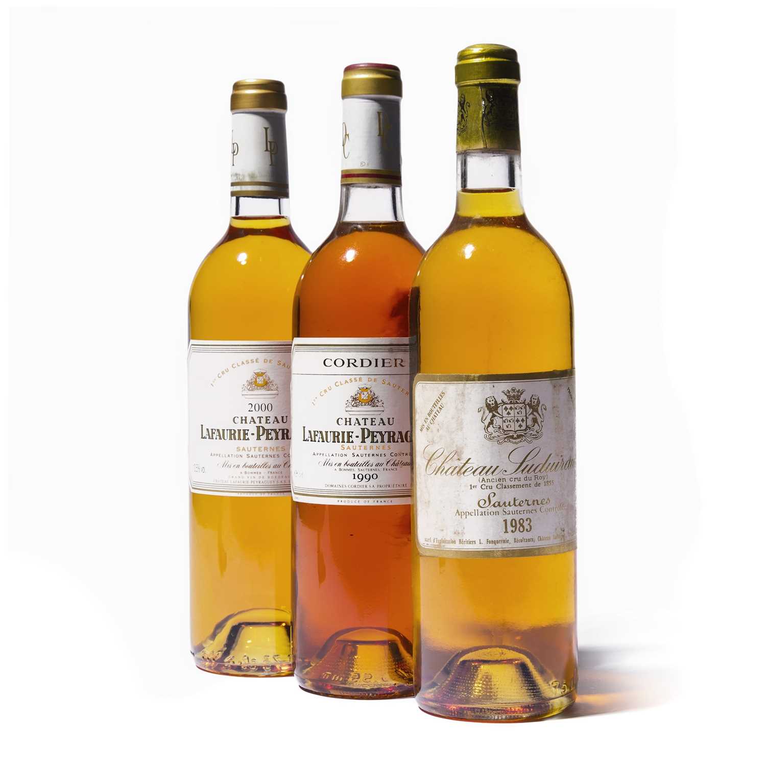 Lot 70 - 9 bottles Mixed Sauternes