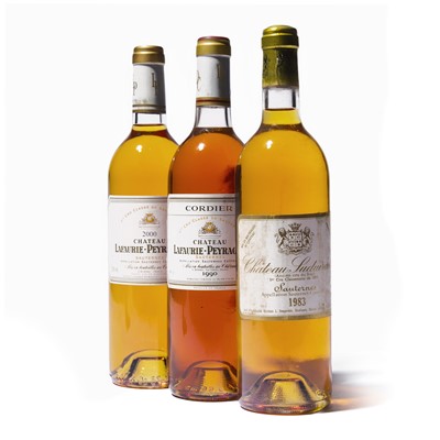 Lot 70 - 9 bottles Mixed Sauternes