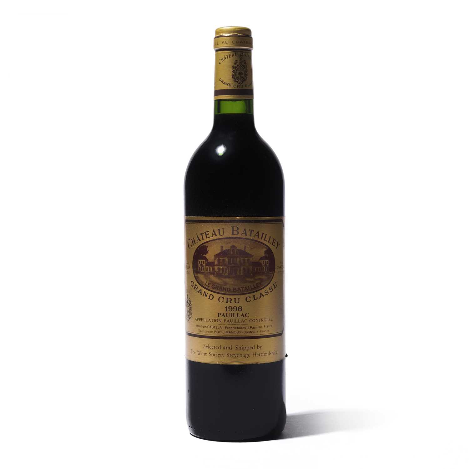 Lot 51 - 12 bottles 1996 Ch Batailley