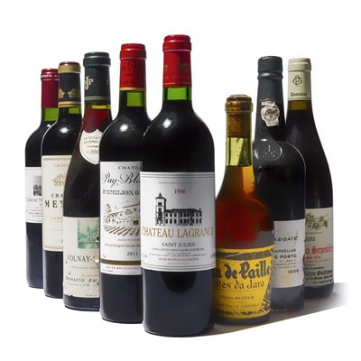Lot 110 - 14 bottles Mixed Wines