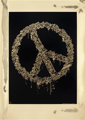 Lot 155 - D*Face (British b.1978), ‘What Wars Are For’, 2007