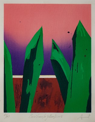 Lot 149 - Harold Ancart (Belgian 1980-), 'Bein Green (Or Yellow)', 2018