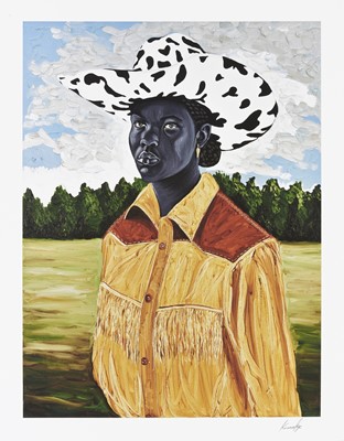 Lot 174 - Otis Kwame Quaicoe (Ghanaian 1988-), 'Rancher', 2021