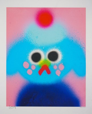 Lot 37 - Jon Burgerman (British 1979-), 'Earth, Wind & Fire', 2022 (Three Works)
