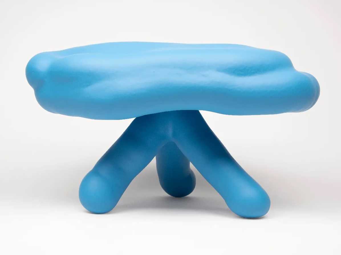 Lot 104 - Austin Lee (American 1983-), 'Stump (Blue)', 2020