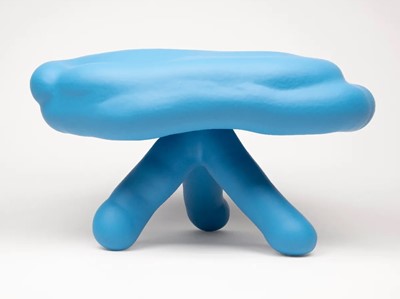 Lot 104 - Austin Lee (American 1983-), 'Stump (Blue)', 2020