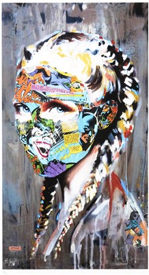 Lot 360 - Sandra Chevrier (Canadian b.1983), 'La Cage Quand L'Aube Se Leve Sur Un Paysage (Hand Finished)'