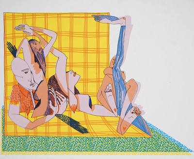 Lot 109 - Christina Quarles (American 1985-), 'Laid Up', 2020