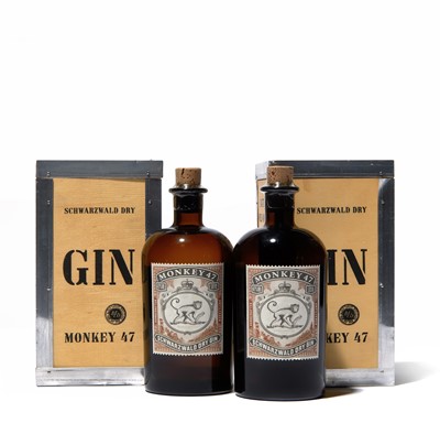 Lot 223 - 2 bottles 2016 Monkey 47 Distillers Cut