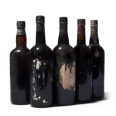 Lot 4 - 12 bottles Unknown Vintage Ports Believed 1990s
