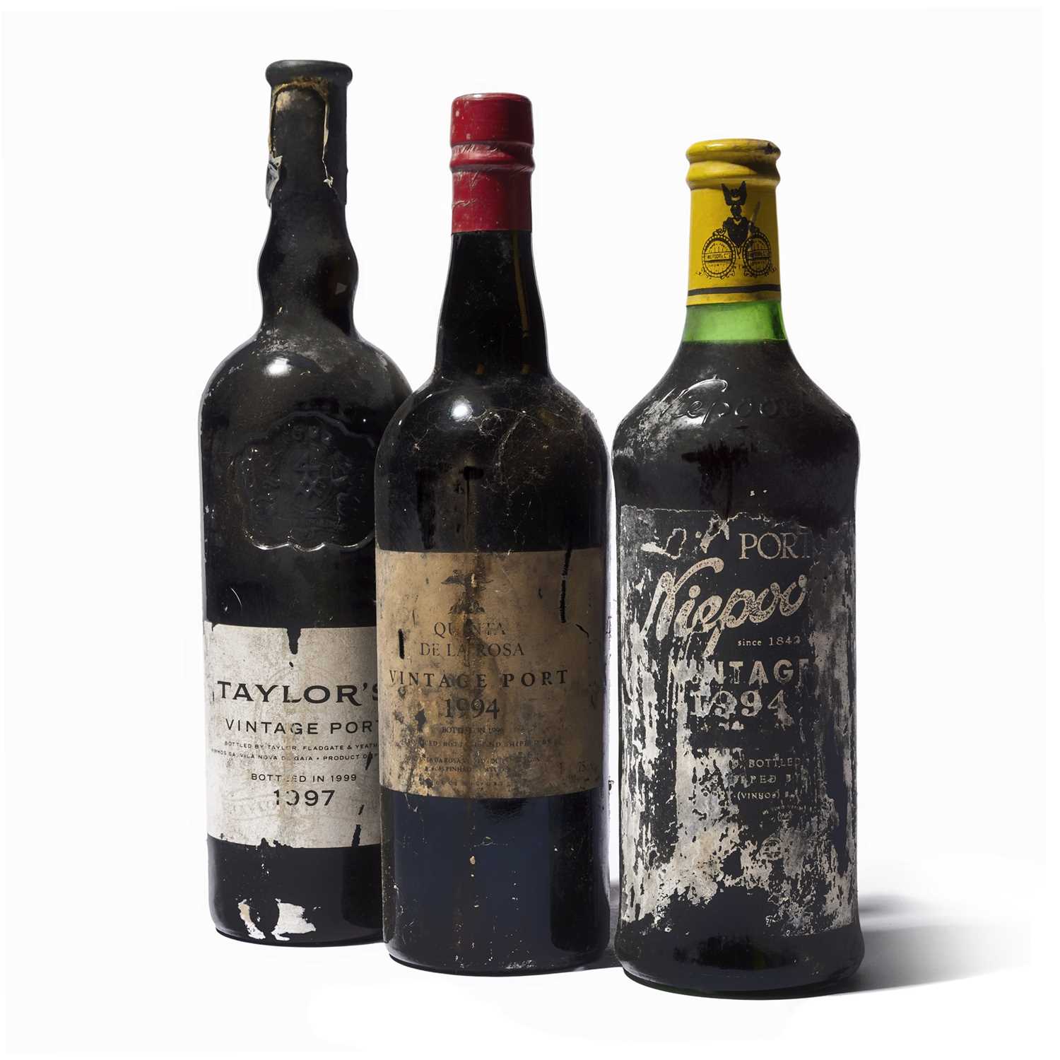 Lot 1 - 12 bottles Mixed Vintage Ports
