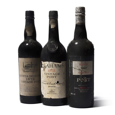 Lot 6 - 12 bottles Mixed Vintage Port