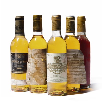 Lot 74 - 12 half-bottles Mixed Sauternes