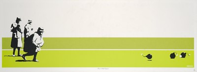 Lot 145 - Banksy (British 1974-), 'Bomb Middle England', 2003