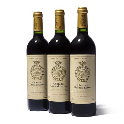Lot 59 - 3 bottles 1998 Ch Gruaud Larose