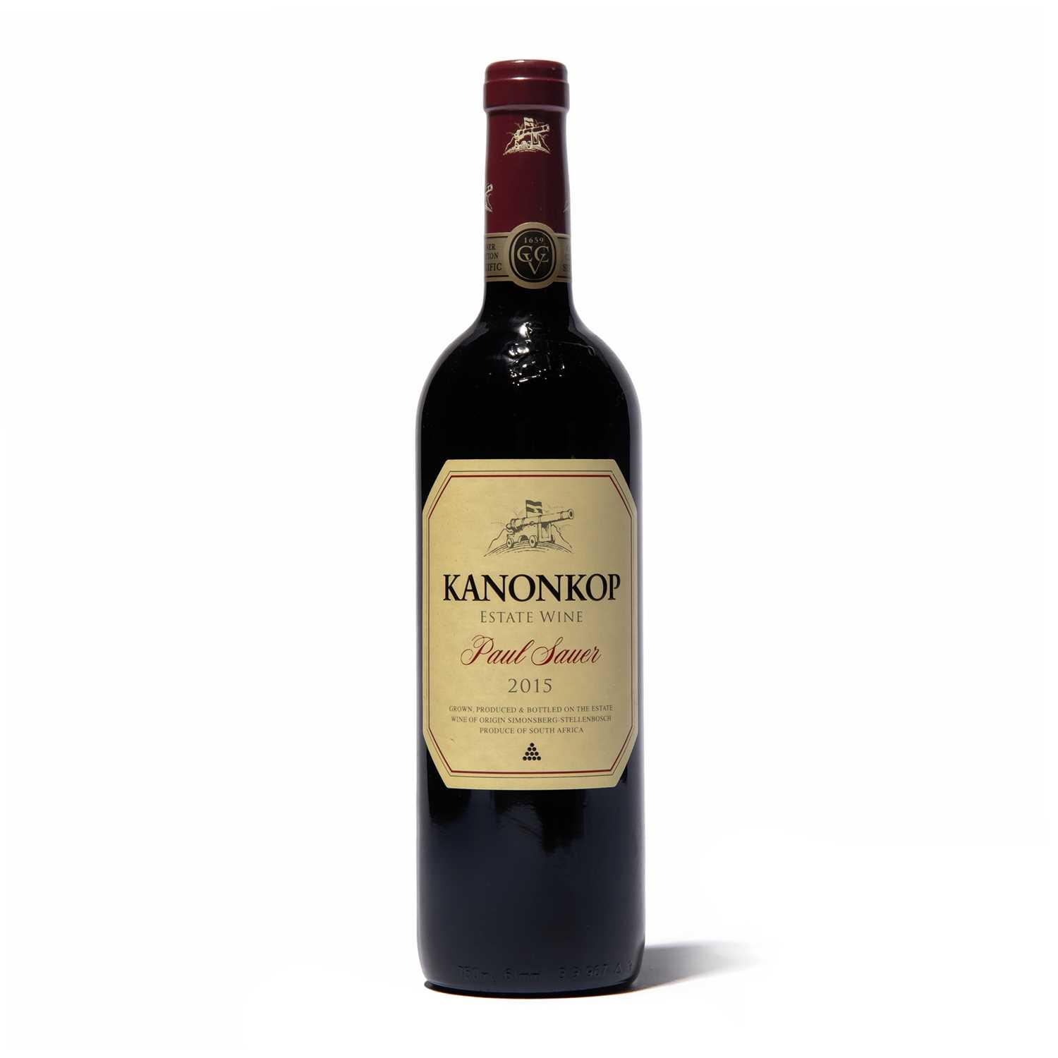Lot 169 - 3 bottles 2015 Kanonkop Paul Sauer