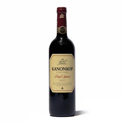 Lot 169 - 3 bottles 2015 Kanonkop Paul Sauer