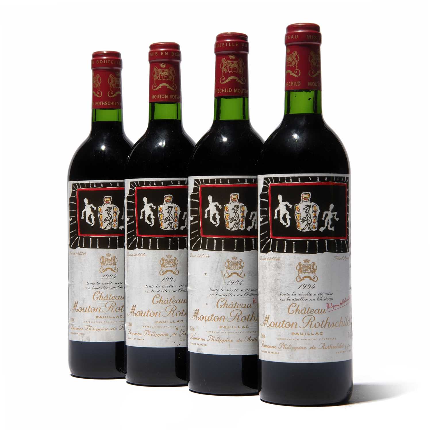 Lot 63 - 4 bottles 1994 Ch Mouton Rothschild