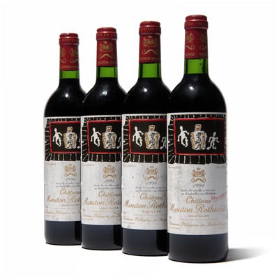 Lot 63 - 4 bottles 1994 Ch Mouton Rothschild