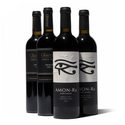 Lot 166 - 4 bottles Mixed 2004 Barossa Valley Shiraz