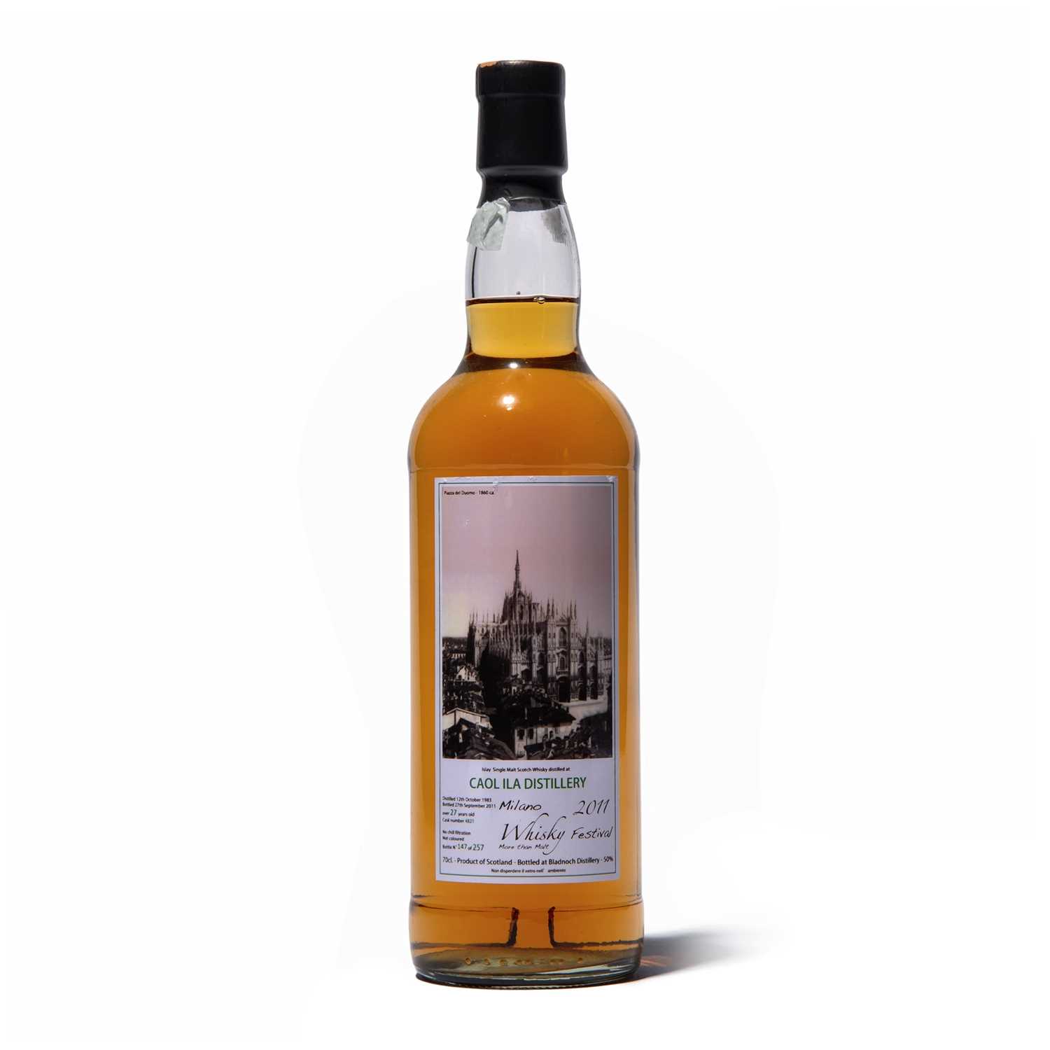 Lot 191 - 1 bottle Caol Ila Over 27YO