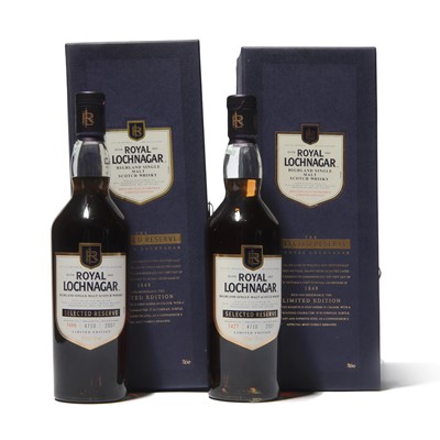 Lot 196 - 2 bottles Royal Lochnager Select Reserve