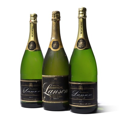Lot 123 - 3 magnums Lanson Black Label NV