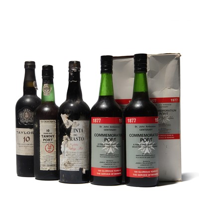Lot 12 - 5 bottles Mixed Port