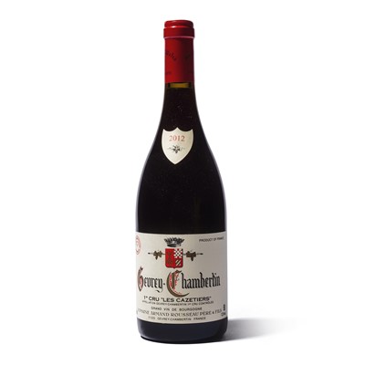 Lot 81 - 1 bottle 2012 Gevrey-Chambetin Les Cazetiers Rousseau