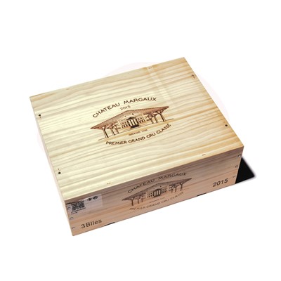 Lot 231 - 3 bottles 2015 Ch Margaux