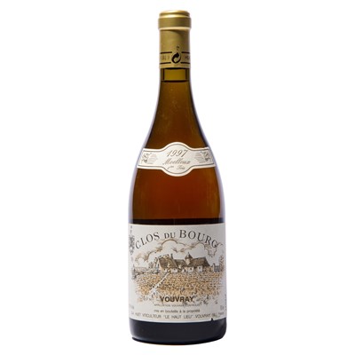 Lot 274 - 2 bottles 1997 Vouvray Clos du Bourg Moelleux Huet
