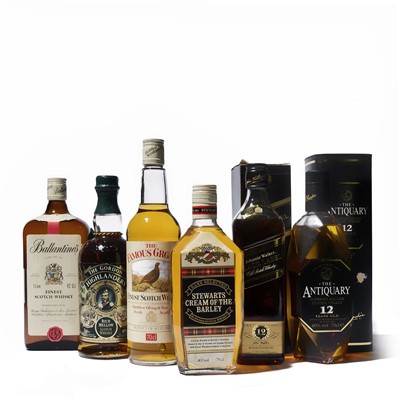 Lot 216 - 6 bottles Mixed Blended Scotch Whisky