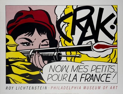 Lot 176 - Roy Lichtenstein, 'Crak!', 1989