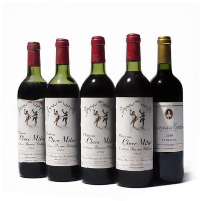 Lot 68 - 4 bottles Mixed Claret