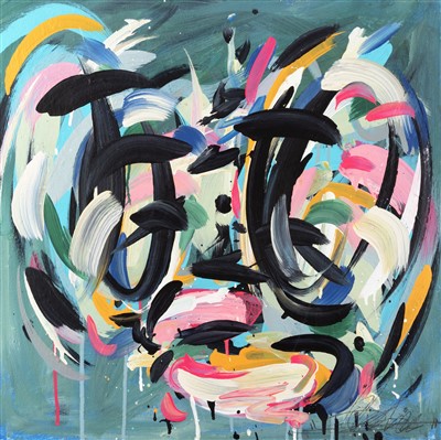 Lot 288 - Unknxwn (British b.1978), 'Headz Roll', 2018