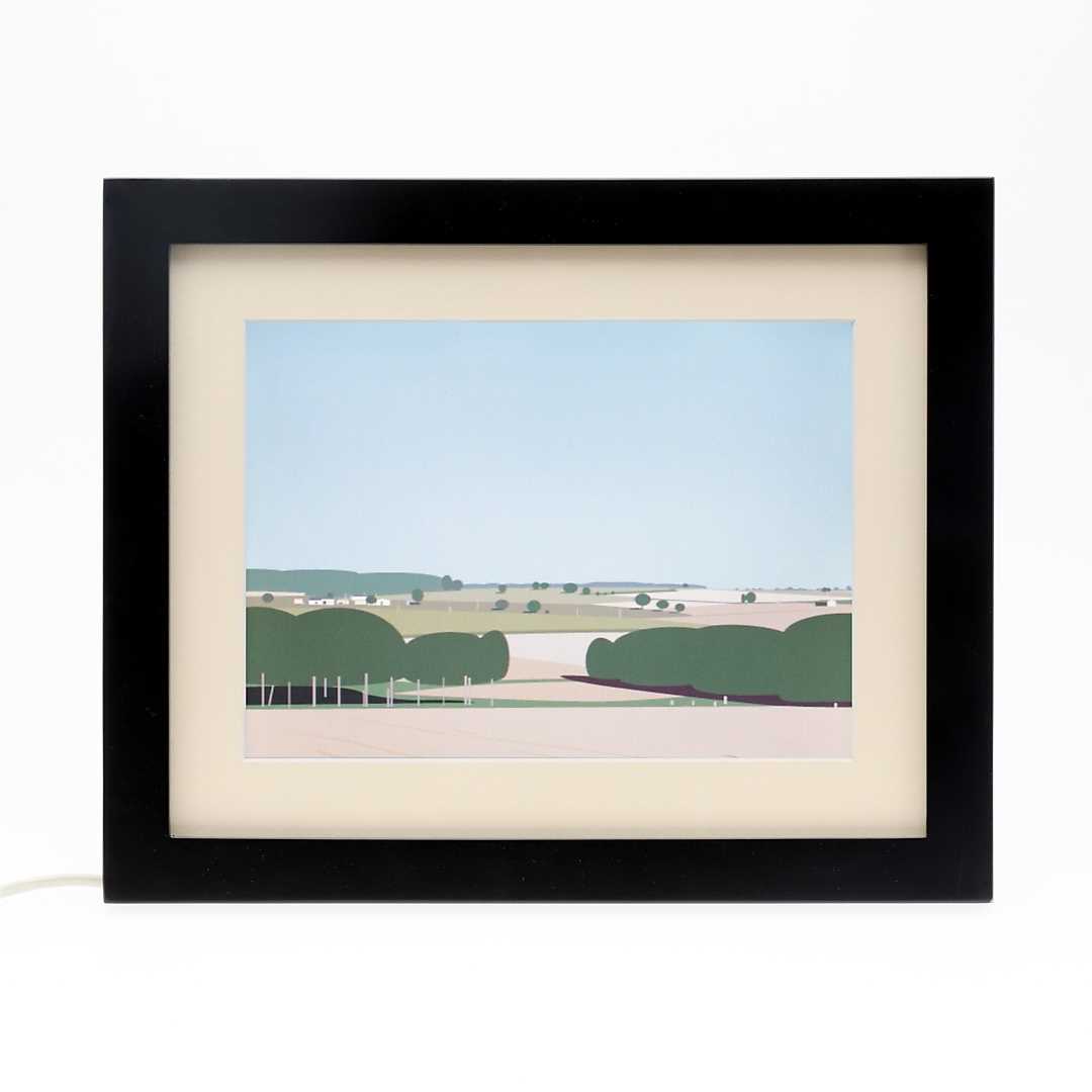Lot 159 - Julian Opie (British 1958-), 'View From My Bedroom Window', 2007