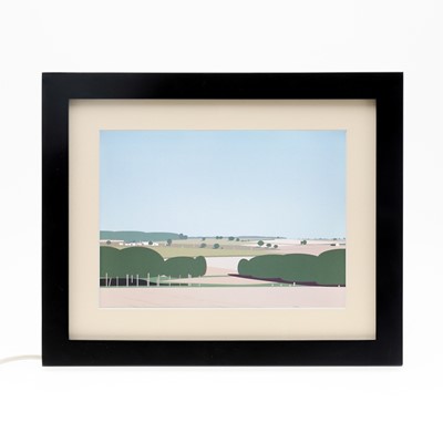 Lot 159 - Julian Opie (British 1958-), 'View From My Bedroom Window', 2007