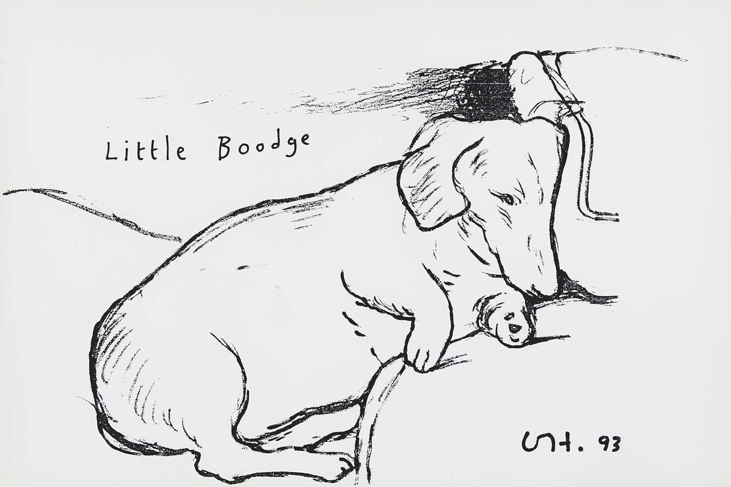 Lot 20 - David Hockney (British 1937-), 'Little Boodge' 1993