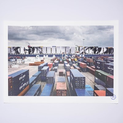 Lot 38 - JR (French 1983-), 'Women Are Heroes, Elizabeth Kamanga, Le Havre, France, 2014', 2021