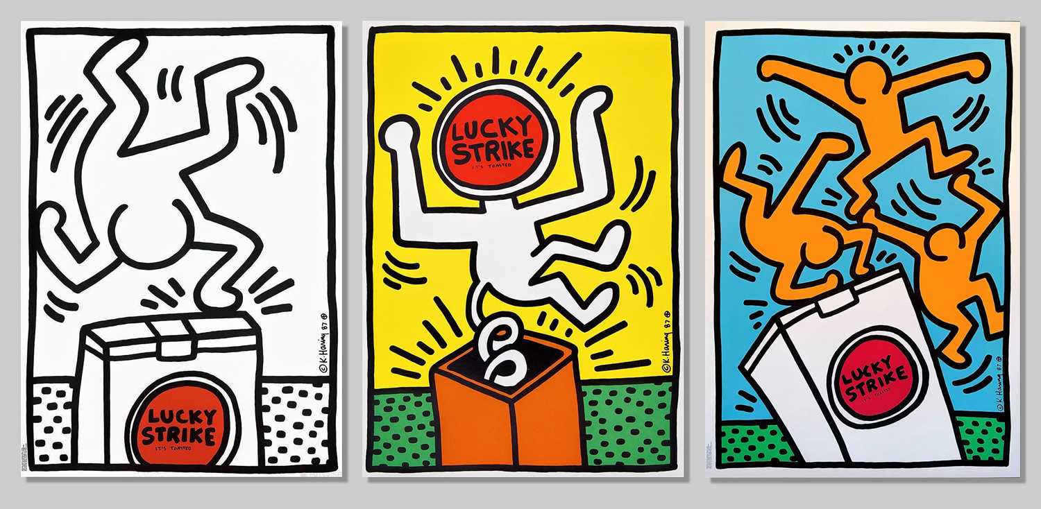 Lot 243 - Keith Haring (American 1958-1990), 'Lucky