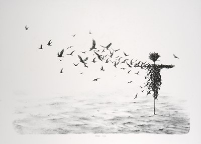 Lot 138 - Pejac (Spanish 1977-), 'Scattercrow', 2017
