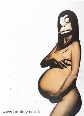 Lot 125 - Banksy (British b.1974), 'Barely Legal', 2006