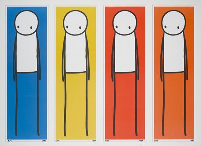 Lot 173 - Stik (British), 'Standing Figure (UK Big Issue)', 2013