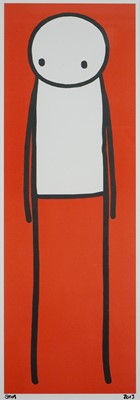 Lot 146 - Stik (British 1979-), 'Look (Red)', 2013 (Un-Folded)