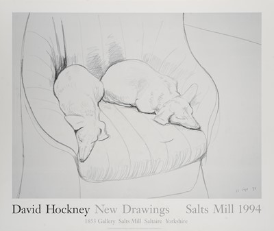 Lot 27 - David Hockney (British 1937-) 'New Drawings', 1994